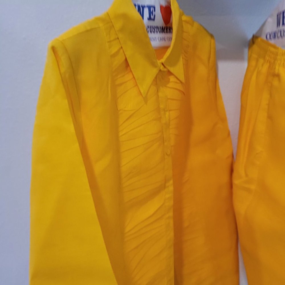 Plus Size2-pc capris linen pant suit